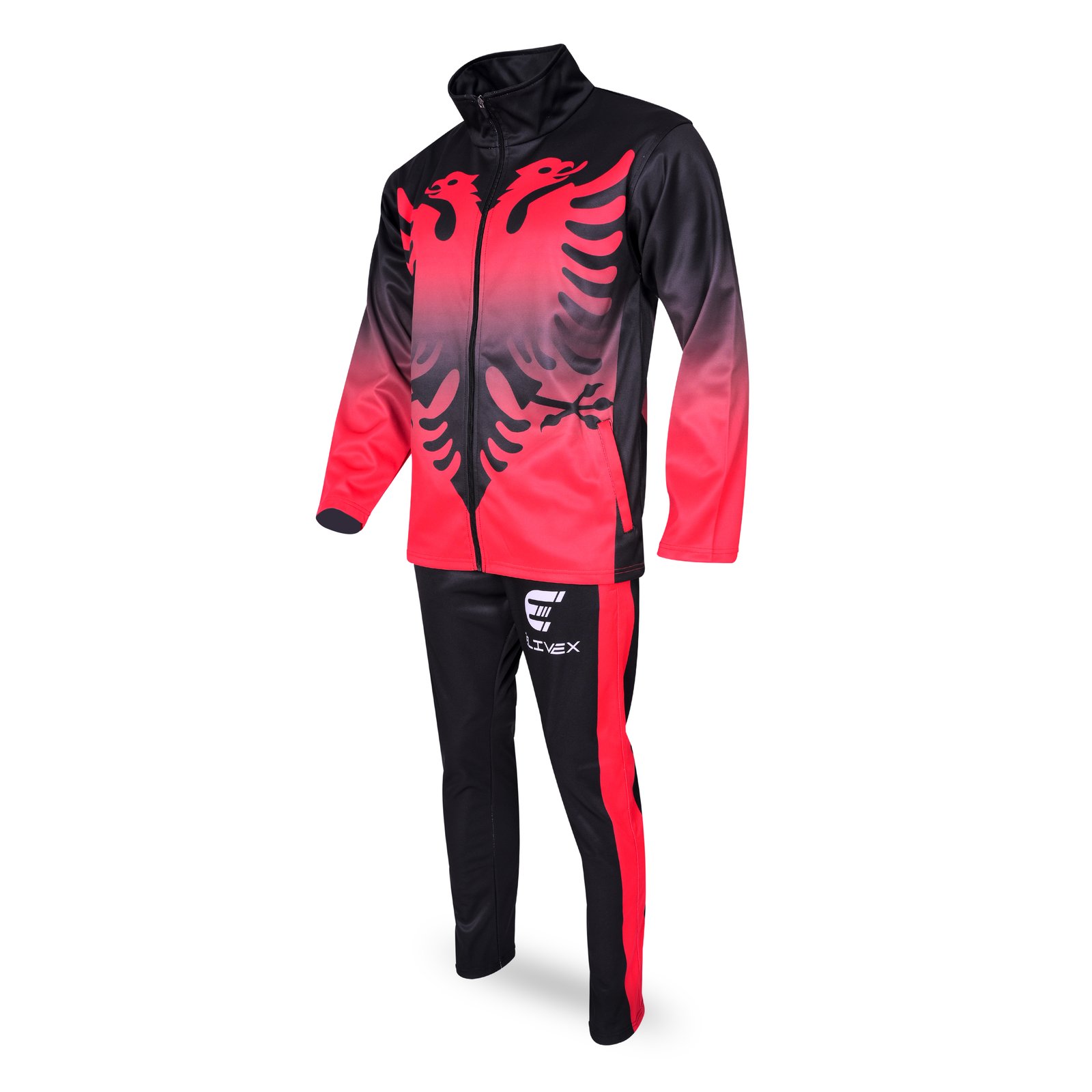 ELIVEX Colorblock Tracksuit Side